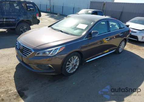 2015 Hyundai Sonata Limited z USA, uszkodzony, nr VIN 5NPE34AF3FH177970
